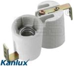 Kanlux HLDR-E14F porcelán foglalat oldalsó rögzítővel /2173/ (2173)