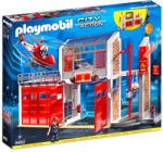 Playmobil Staţie de pompier cu elicopter (9462)