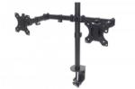 Manhattan Universal Dual Monitor Mount with Double-Link Swing Arms (461528)