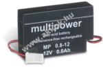 Multipower DM12-0.8 12V 0.8Ah