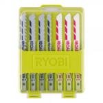 RYOBI dekopírfűrészlap készlet RAK10JSB 10db/cs (5132002702)