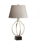 Elstead Lighting Veioză GRANDEUR, negru argintiu, H: 78.1cm, FE-GRANDEUR-TL (FE-GRANDEUR-TL)