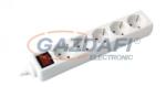 Commel 5 Plug 3 m Switch (232-504)