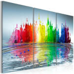 Artgeist Kép - Úszó házak 120x80