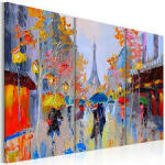 Artgeist Kézzel festett kép - Rainy Paris 120x80
