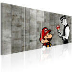 Artgeist Kép - Graffiti on Concrete 200x80
