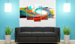 Artgeist Kép - Colorful swirl 200x100