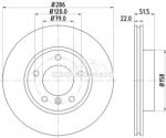 KRIEGER Disc frana BMW Seria 3 Compact (E46) (2001 - 2005) KRIEGER 0950004091