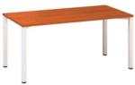 Alfa Office Alfa 200 irodai asztal, 160 x 80 x 74, 2 cm, egyenes kivitel, cseresznye mintázat, RAL9010
