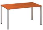 Alfa Office Alfa 200 irodai asztal, 140 x 80 x 74, 2 cm, egyenes kivitel, cseresznye mintázat, RAL9022