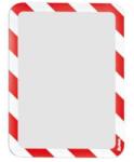 Tarifold Figyelmeztető információs zseb Tarifold A4, mágneses, fehér/piros