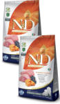N&D Grain Free Puppy Medium & Maxi Lamb & Blueberries With Pumpkin 2x12 kg