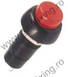  Nyomógomb-zár 250 V/3 A, 12 mm, 2 db/csomag