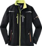 Terrax Workwear Terrax Softshell kabát fekete/citrom Méret: M (1234129)