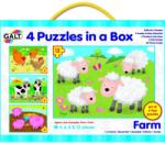 Galt Set 4 puzzle-uri Animale de la ferma (1003913)