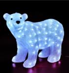 Somogyi Elektronic Home LED-es akril jegesmedve 120 égő hidegfehér (KDA 6)