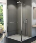 SanSwiss PROMO Cabina dus Walk-in SanSwiss Fun FUD2 100xH200 cm cu perete lateral de 40 cm (FUD210005007)