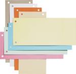Elba Separatoare carton pentru biblioraft, 190g/mp, 105 x 240 mm, 100/set, ELBA - rosu rosu Separatoare carton 105x240 mm (E-100590068)