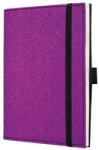 Sigel Caiet lux cu elastic, coperti soft, A6(101 x 148mm), 97 file, Conceptum - mystic violet - velin violet A6 Caiet cu elastic Velin 100 file (SI-CO544)