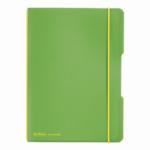 Herlitz Caiet My. Book Flex A5 40f 70gr Patratele Verde Deschis Transparent Cu Logo Negru (9469150) - viamond