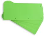 Elba Separatoare carton pentru biblioraft, 190g/mp, 105 x 240 mm, 60/set, ELBA Duo - verde verde Separatoare carton 105x240 mm (E-400014012)