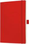 Sigel Caiet lux cu elastic, coperti soft, A5(135 x 210mm), 97 file, Conceptum - classic rosu - matematica (SI-CO227)