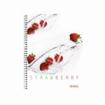 Herlitz CAIET A4 70F SPIRALA DICTANDO FRESH FRUIT CAPSUNI Dictando A4 Caiet cu spira 70 file (11291705)
