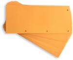 Elba Separatoare carton pentru biblioraft, 190g/mp, 105 x 240 mm, 60/set, ELBA Duo - orange portocaliu Separatoare carton 105x240 mm (E-400014013)
