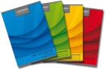 Aurora Caiet A4, 60 file - 70g/mp, liniat stanga, coperta carton color, AURORA Office - matematica Matematica A4 Caiet cu capsa 60 file (60LQ5)