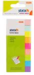 Hopax Stick index hartie color 50 x 12 mm, 9 x 50 file/set, Stick"n - 9 culori neon Index hartie Fara dispenser 50x10 mm 9 (HO-21689)