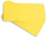 Elba Separatoare carton pentru biblioraft, 190g/mp, 105 x 240 mm, 60/set, ELBA Duo - galben galben Separatoare carton 105x240 mm (E-400014010)