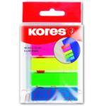 Kores Index Plastic 12 x 45 mm 5 Culori x 25 File Kores Index plastic 45x12 mm 5 (KO45105)