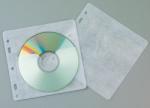 Q-Connect Plicuri plastic PP pentru 2 CD/DVD, 40 buc/set, Q-Connect transparent pt. CD/DVD (KF02208)
