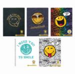 Herlitz CAIET A4 70F SPIRALA DCTANDO SMILEY WORLD DIVERSE MODELE Dictando A4 Caiet cu spira 70 file (11226156)