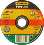 STANLEY Vágótárcsa Kőzet, 125 X 1.6 Stanley