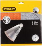 STANLEY Gyémánttárcsa 230mm X 22, 2 Szegmentált (sta38142-xj)