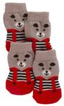 KERBL Dog Socks Bruno - Чорапки Бруно комплект 4 броя р-р М 3, 5х9 см 81419