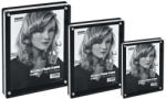 Kejea Display acrilic cu magneti, pentru fotografii, 127 x 89mm, KEJEA - transparent/negru (KJ-K-606V)