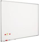 Smit Visual Supplies Tabla alba magnetica 60 x 90 cm, profil aluminiu SL, SMIT Tabla magnetica (Whiteboard) Aluminiu 60x90 cm (11103263)