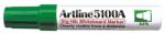 Artline Marker pentru tabla de scris ARTLINE 5100A, corp metalic, varf rotund 5.0mm - verde (EK-5100A-GR) - viamond