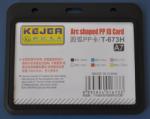 Kejea Suport PP tip arc, pentru carduri, 105 x 74mm, orizontal, 5 buc/set, KEJEA - negru (KJ-T-673H) - viamond