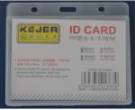 Kejea Suport PP water proof, pentru carduri, 105 x 74mm, orizontal, 5 buc/set, KEJEA - transparent (KJ-T-767H) - viamond