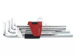 FORCE Шестограми Г-образни удължени EXTRA (1.27-10mm) комплект 10 бр. JN99015 FORCE (JN99015)