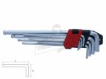 BOLTER Шестограми Г-образни за работа под ъгъл Long CR. V. к-кт 9 бр. XG54204 BOLTER (XG54204)