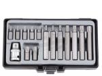 FORCE Шестограми накрайник TORX 10mm (T20-T55) комплект 15 бр. JN66280 FORCE (JN66280)