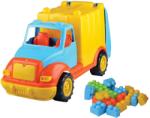 Ucar Toys Camion pentru gunoi cu 38 piese constructie (UC86)