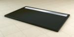 SanSwiss Cadita dus SanSwiss ILA WIA, 90x120xH3.5 cm marmura sintetica, negru granit (WIA9012050154)