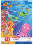 Herlitz CAIET A5 48 FILE DICTANDO AQUA WORLD Dictando A5 Caiet cu capsa Clasele 3-4 48 file (9475830)