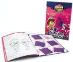 Pukka Pad Carte de decupat, A4, 24 file, 100g/mp, coperti carton, PUKKA Princess - 4 culori metalizate (PK-6411-FUN) Carte de colorat