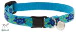  Lupine macska nyakörv (Turtle Reef 1, 25 cm széles CAT csengővel 21-30 cm ) (CAT80827)